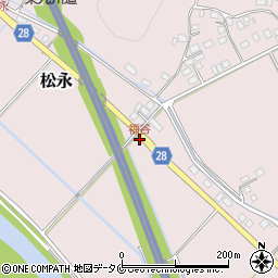 福谷周辺の地図