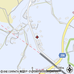 鹿児島県日置市伊集院町土橋2111周辺の地図