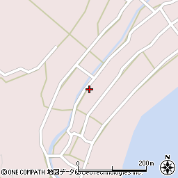 鹿児島県薩摩川内市下甑町手打1889周辺の地図