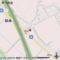 宮崎県日南市松永178周辺の地図