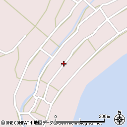 鹿児島県薩摩川内市下甑町手打1886周辺の地図