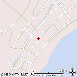 鹿児島県薩摩川内市下甑町手打1886周辺の地図