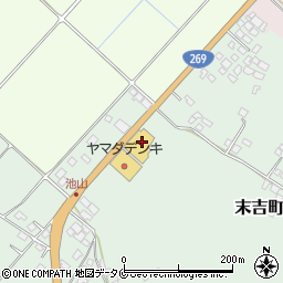 ファミリーショップニシムタ末吉店周辺の地図