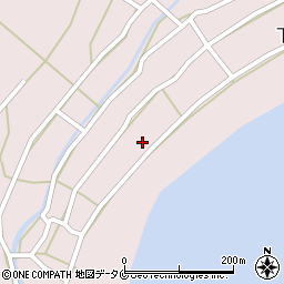 鹿児島県薩摩川内市下甑町手打1909周辺の地図