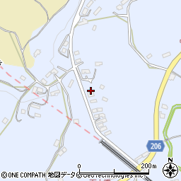 鹿児島県日置市伊集院町土橋2113周辺の地図