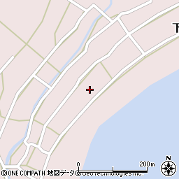 鹿児島県薩摩川内市下甑町手打1907周辺の地図