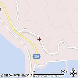 鹿児島県薩摩川内市下甑町手打587周辺の地図