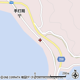 鹿児島県薩摩川内市下甑町手打689周辺の地図