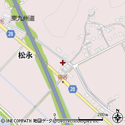 宮崎県日南市松永175周辺の地図