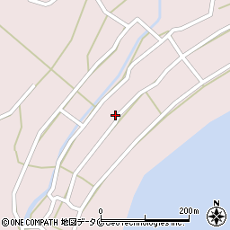 鹿児島県薩摩川内市下甑町手打1880周辺の地図