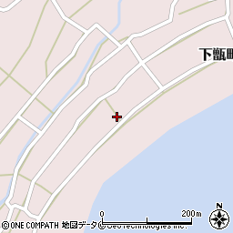 鹿児島県薩摩川内市下甑町手打1642周辺の地図