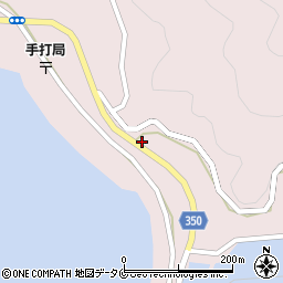 鹿児島県薩摩川内市下甑町手打688周辺の地図