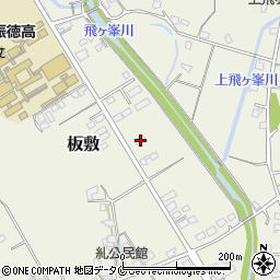 宮崎県日南市板敷323周辺の地図