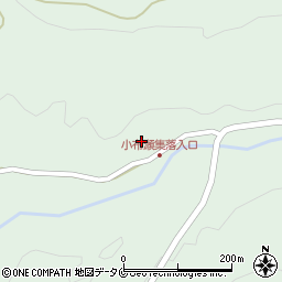 宮崎県日南市酒谷甲3659周辺の地図