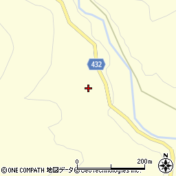 元狩倉日南線周辺の地図