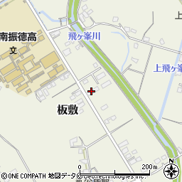 宮崎県日南市板敷329-2周辺の地図