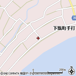 鹿児島県薩摩川内市下甑町手打1625周辺の地図