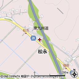 宮崎県日南市松永1452周辺の地図