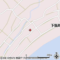 鹿児島県薩摩川内市下甑町手打1665-1周辺の地図