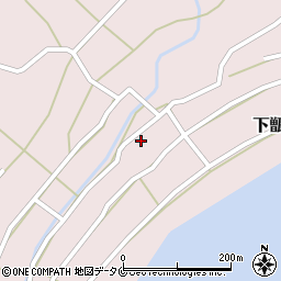 鹿児島県薩摩川内市下甑町手打1661周辺の地図