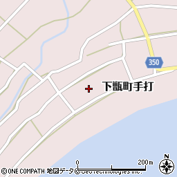 鹿児島県薩摩川内市下甑町手打1607周辺の地図