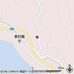 鹿児島県薩摩川内市下甑町手打735周辺の地図