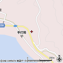 鹿児島県薩摩川内市下甑町手打733周辺の地図