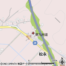 宮崎県日南市松永1377周辺の地図