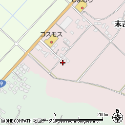 鹿児島県曽於市末吉町二之方5109-3周辺の地図