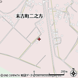 鹿児島県曽於市末吉町二之方5008周辺の地図