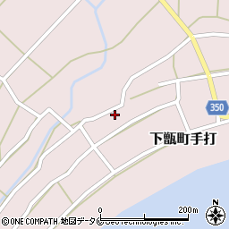 鹿児島県薩摩川内市下甑町手打1601周辺の地図