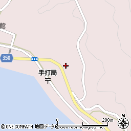 鹿児島県薩摩川内市下甑町手打744周辺の地図