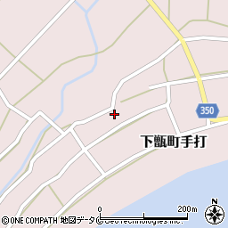 鹿児島県薩摩川内市下甑町手打1598周辺の地図