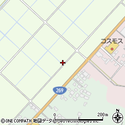 鹿児島県曽於市末吉町諏訪方7697周辺の地図
