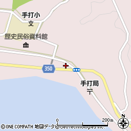 鹿児島県薩摩川内市下甑町手打793周辺の地図