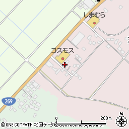 鹿児島県曽於市末吉町二之方5122-2周辺の地図