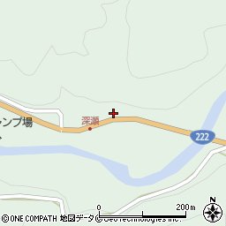 宮崎県日南市酒谷甲3369-18周辺の地図