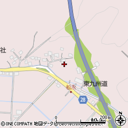 宮崎県日南市松永1302周辺の地図
