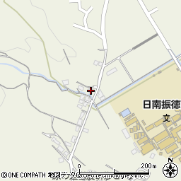 宮崎県日南市板敷558-3周辺の地図