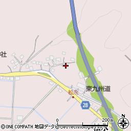 宮崎県日南市松永1302-3周辺の地図