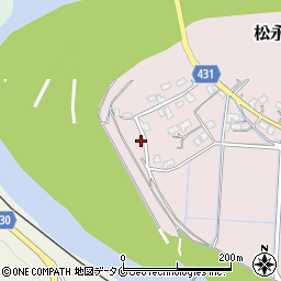 宮崎県日南市松永917-1周辺の地図