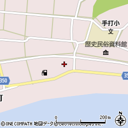 鹿児島県薩摩川内市下甑町手打1068周辺の地図