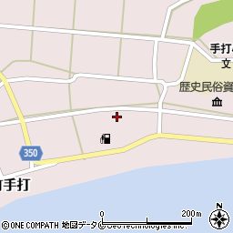 鹿児島県薩摩川内市下甑町手打1077周辺の地図