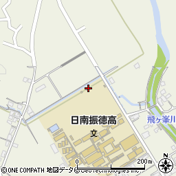 宮崎県日南市板敷618周辺の地図