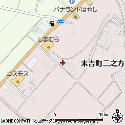 鹿児島県曽於市末吉町二之方5072周辺の地図