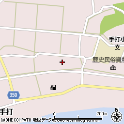 鹿児島県薩摩川内市下甑町手打1054周辺の地図