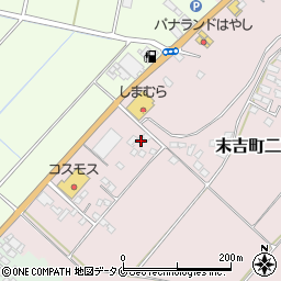 鹿児島県曽於市末吉町二之方5116周辺の地図