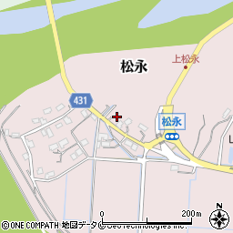 宮崎県日南市松永990-1周辺の地図