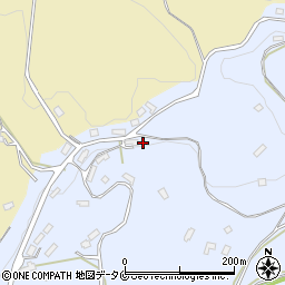 鹿児島県日置市伊集院町土橋2205周辺の地図