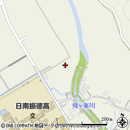 宮崎県日南市板敷843-3周辺の地図